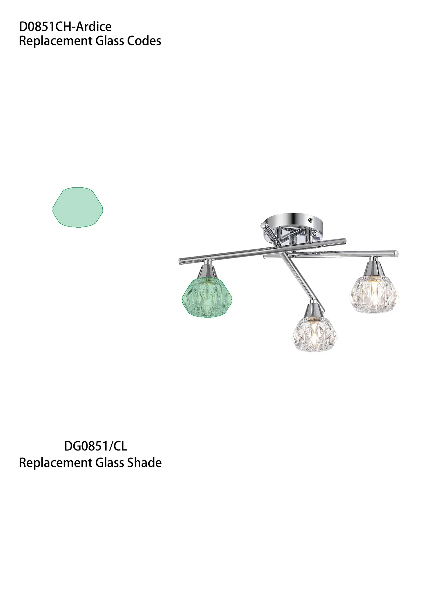 Ardice Replacement Shades Deco Glass Shade Ardice Replacement Shades Deco Glass Shade